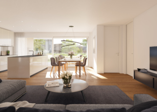 Visualisierung Vorstatt Nebikon Wohnraum